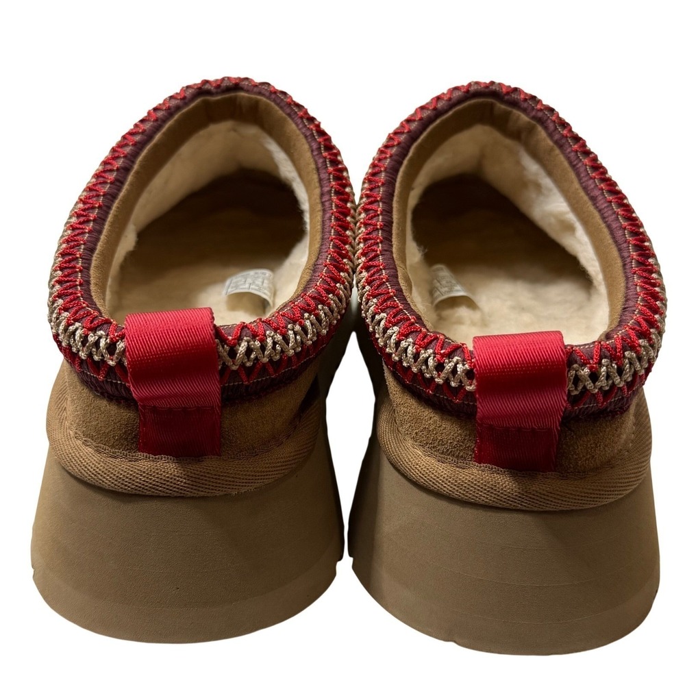UGG Tazz II Platform Slipper NEW Women 7 Chestnut - Picture 5 of 14